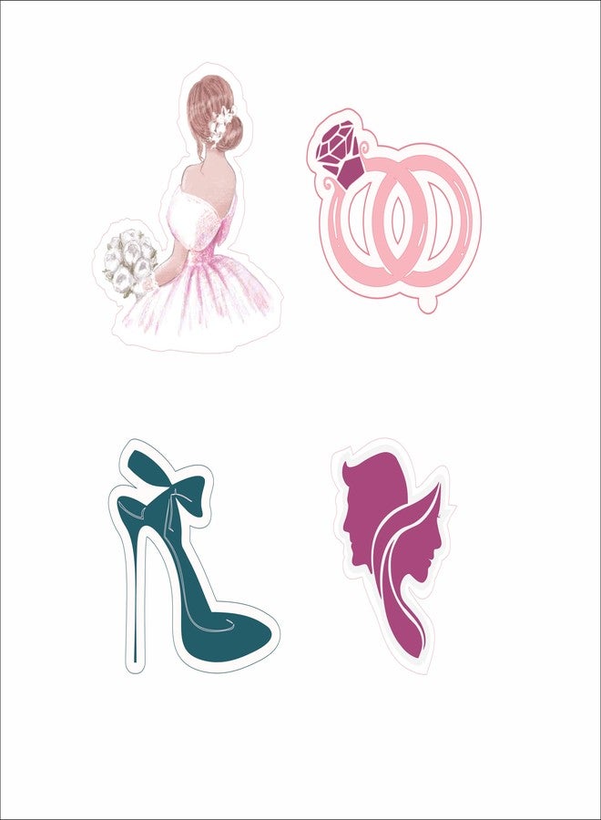 THEME MY PARTY BRIDE TO BE THEME PARTY CUTOUTS FOR DECORATIONS - Image 2